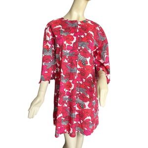 MARIA. B. Embroidered Tunic Shirt Dress Size Med‎ Pakistani Lightweight Coverup